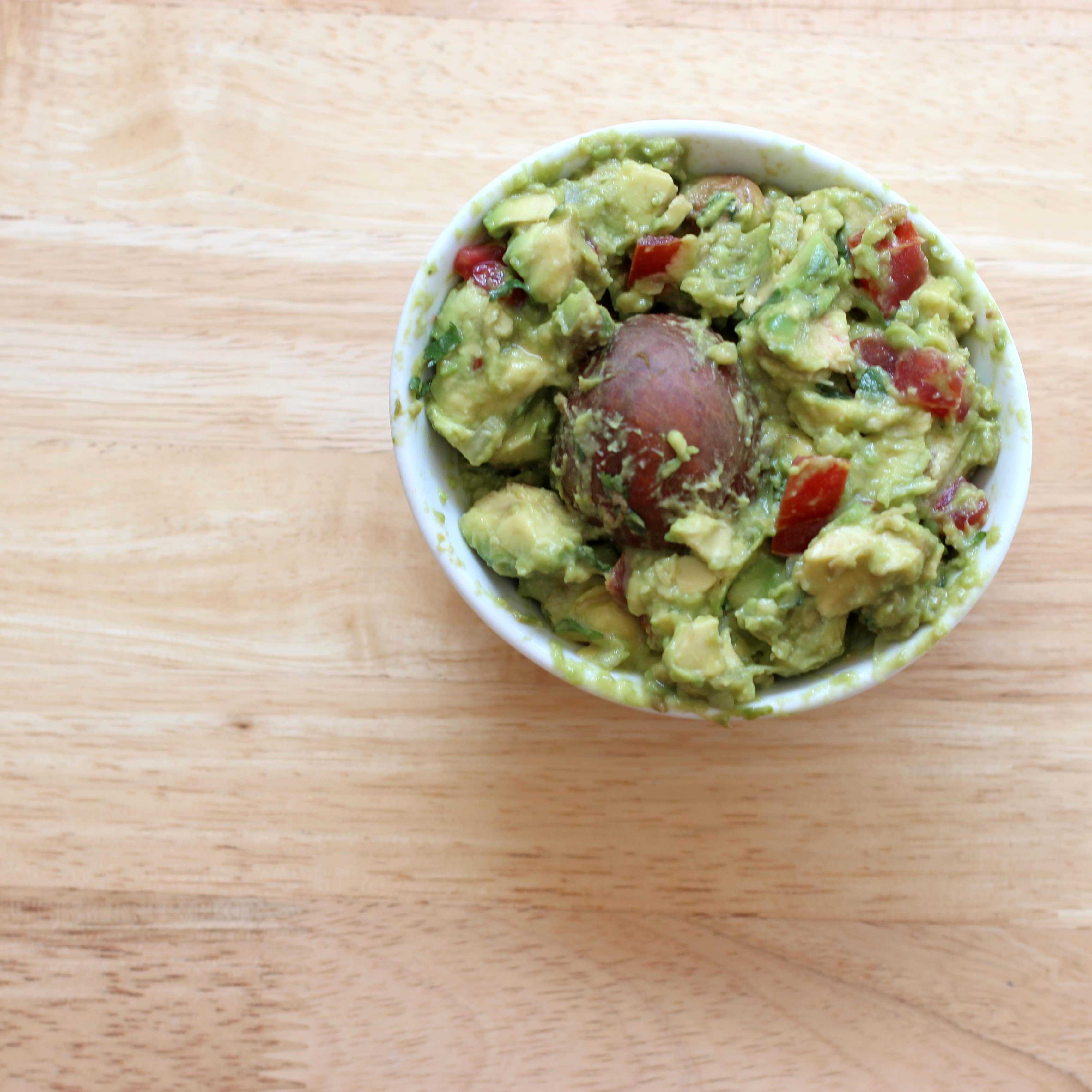 Homemade Chunky Guacamole