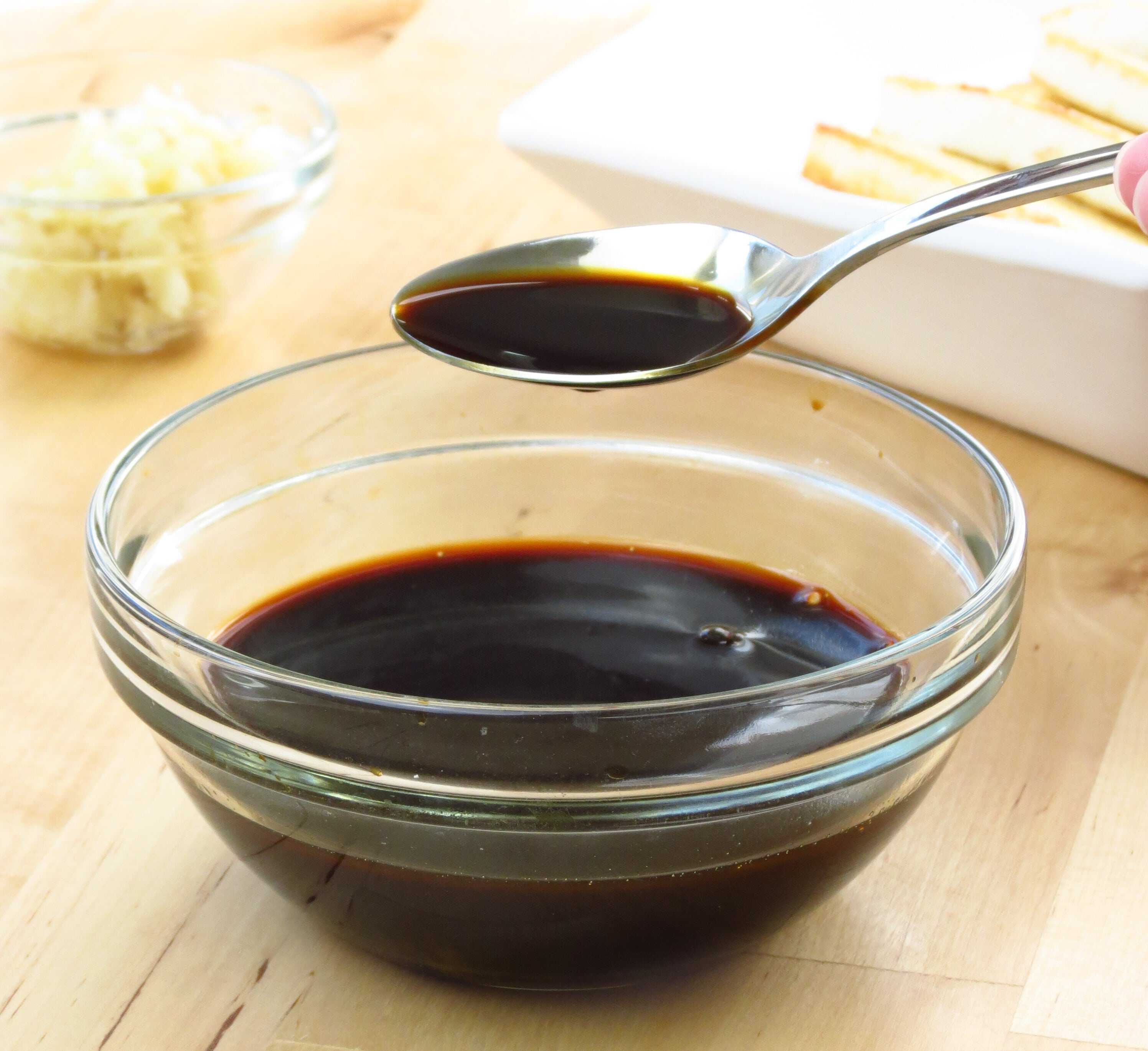 Amazing sauce for Honey Soy Tofu, Green Beans and Pork Stir Fry