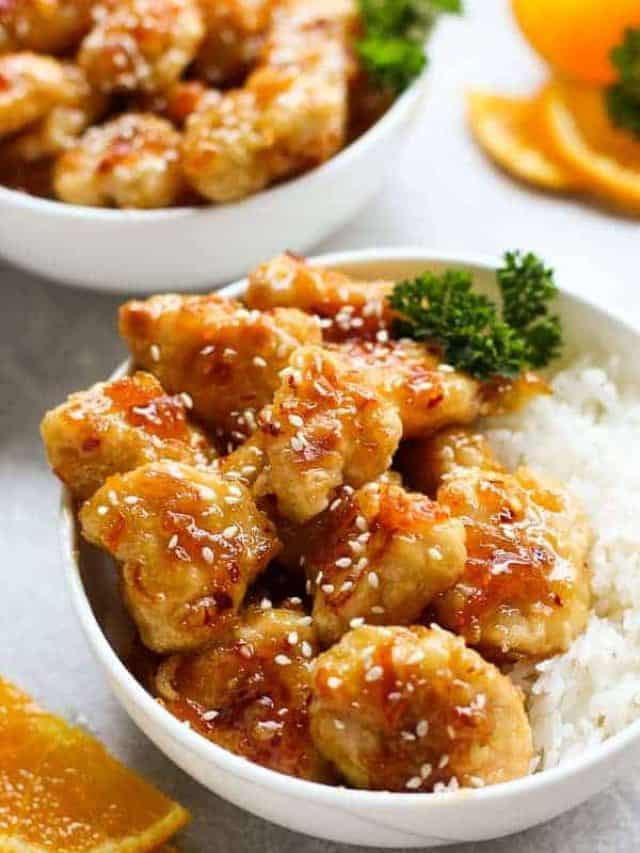 Healthy Orange Chicken Recipe