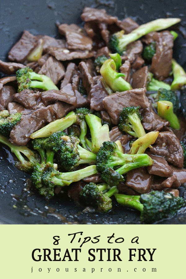 8 Tips to a great stir fry pin
