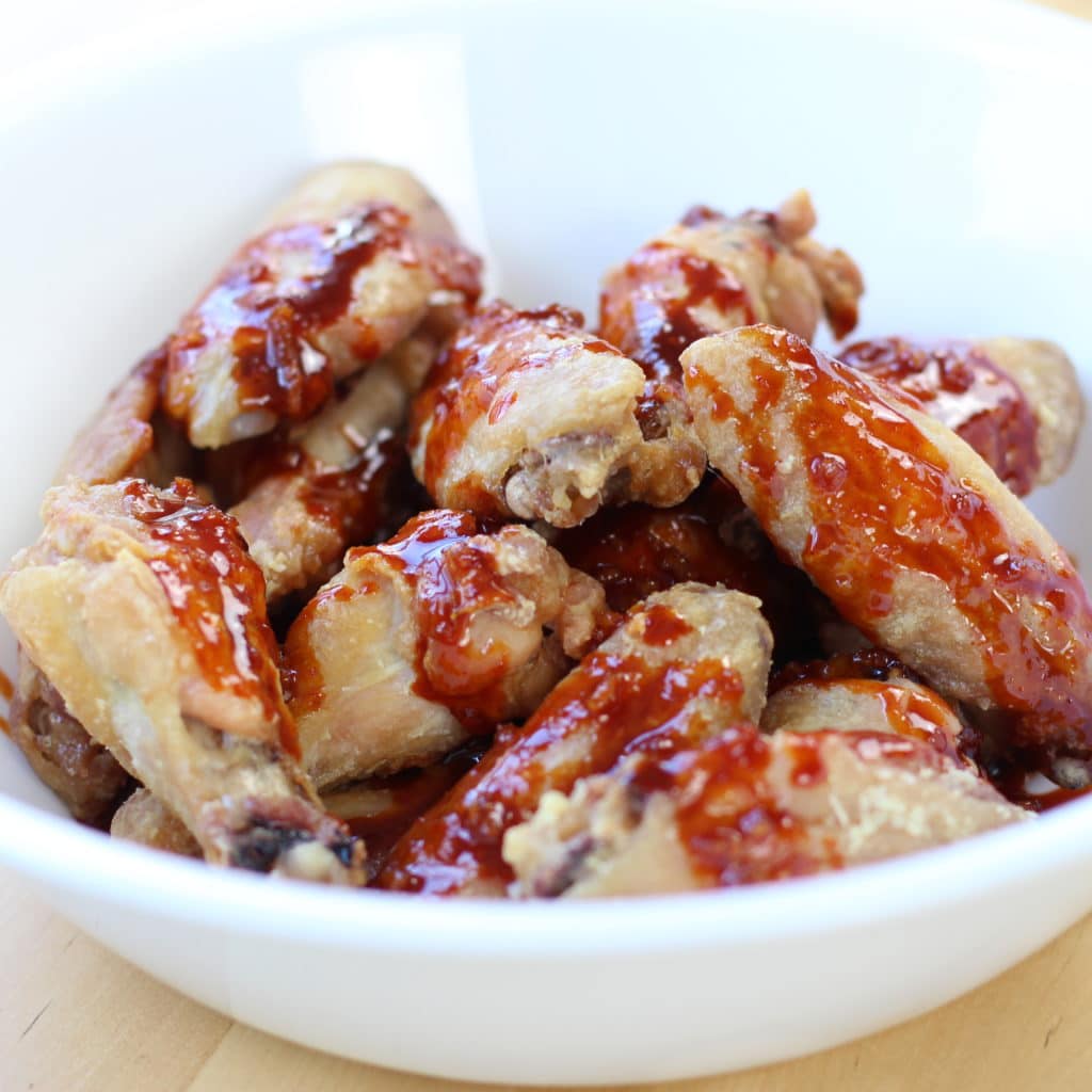 Spicy Baked Korean Chicken Wings - Joyous Apron