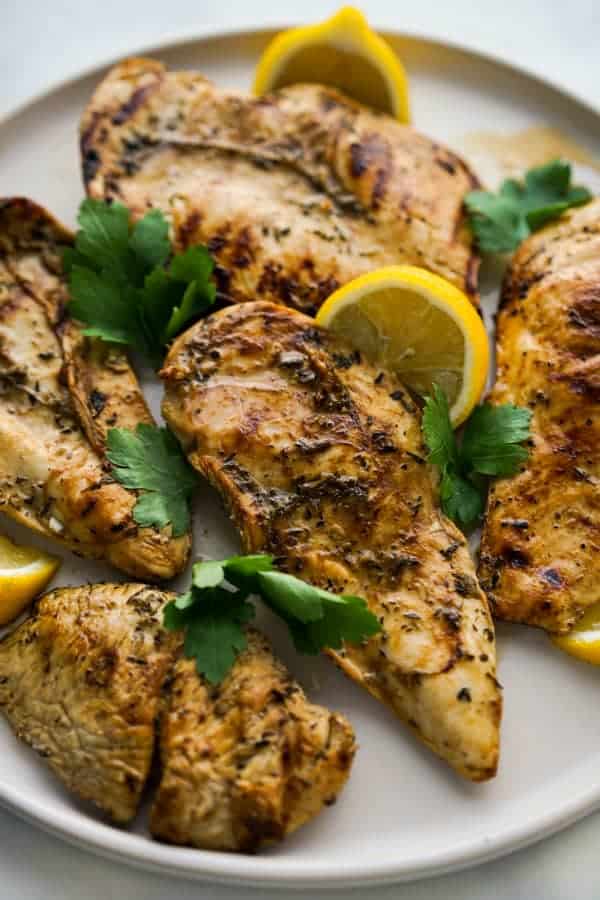 Lemon Balsamic Grilled Chicken