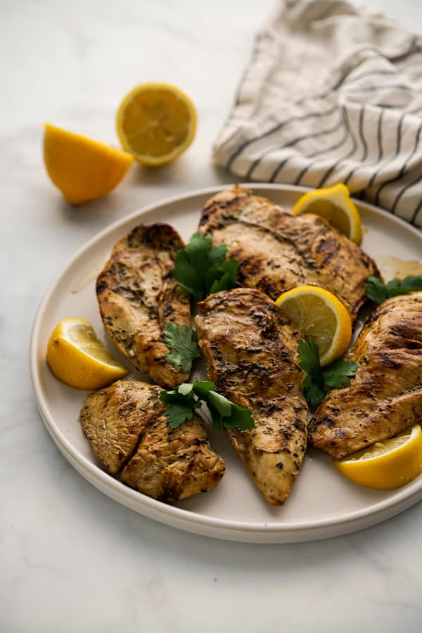 Lemon Balsamic Grilled Chicken