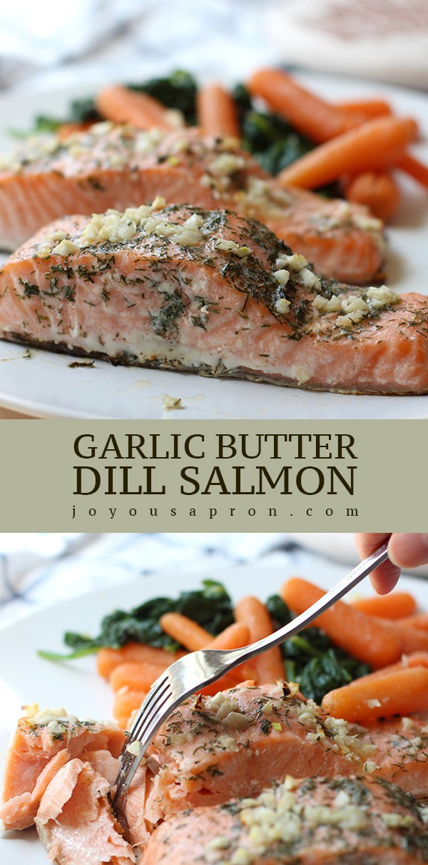 Garlic Butter Dill Salmon