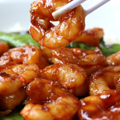 Shrimp and Snow Peas Stir Fry with Savory Sweet Sauce