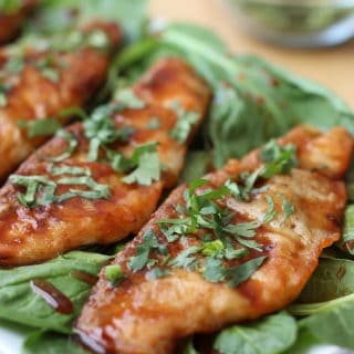 Honey Soy Glazed Pan-fried Tilapia