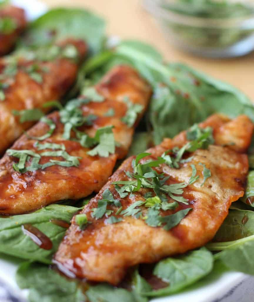 Honey Soy Glazed Pan-fried Tilapia