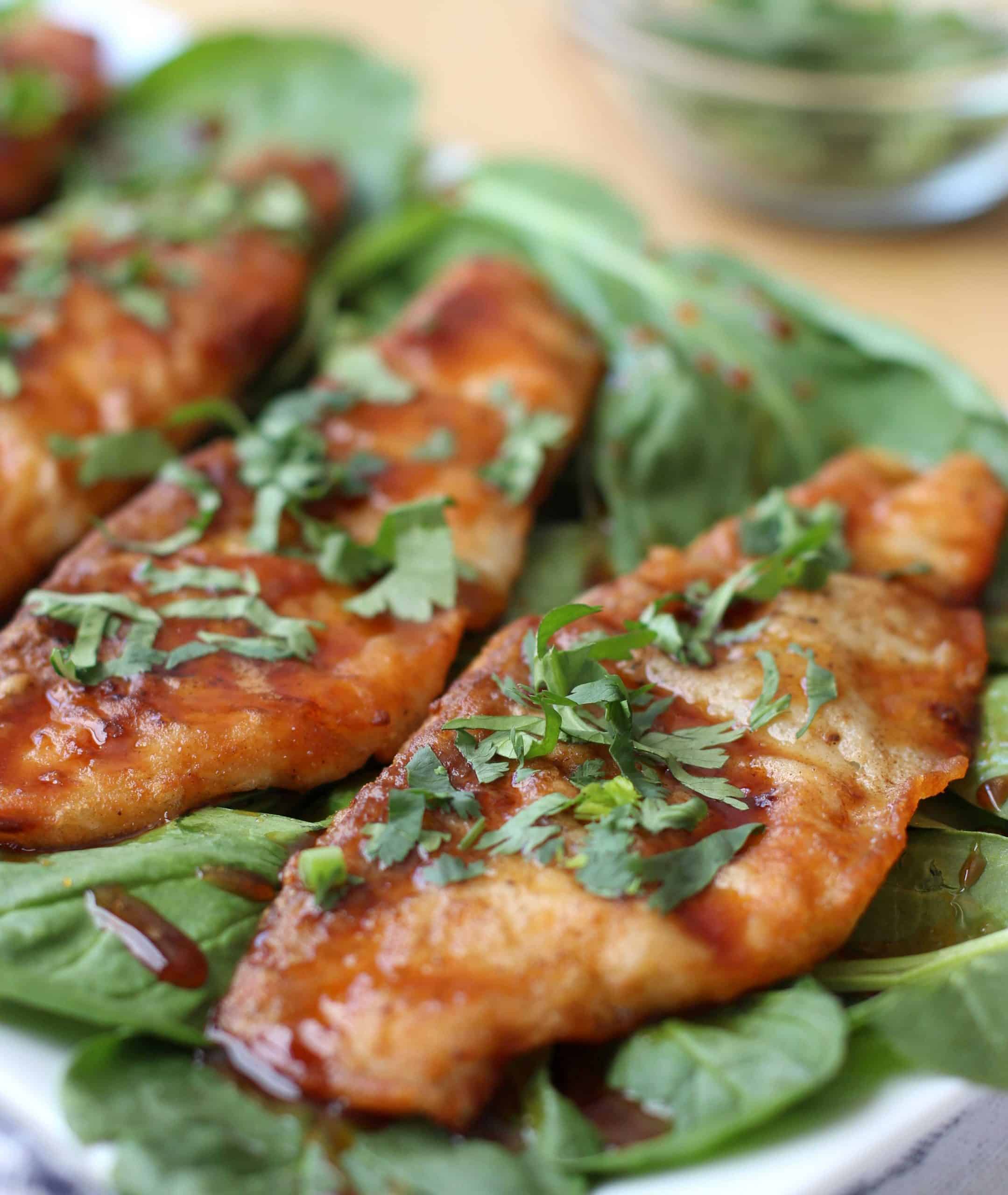 Honey Soy Glazed Pan-fried Tilapia