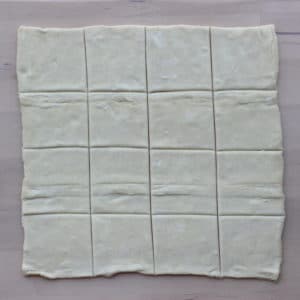 Puff pastry for Nectarine and Blueberry Brie Bites