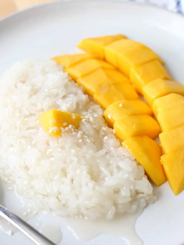 Thai Mango Sweet Sticky Rice