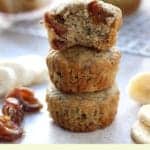 Banana and Date Muffins