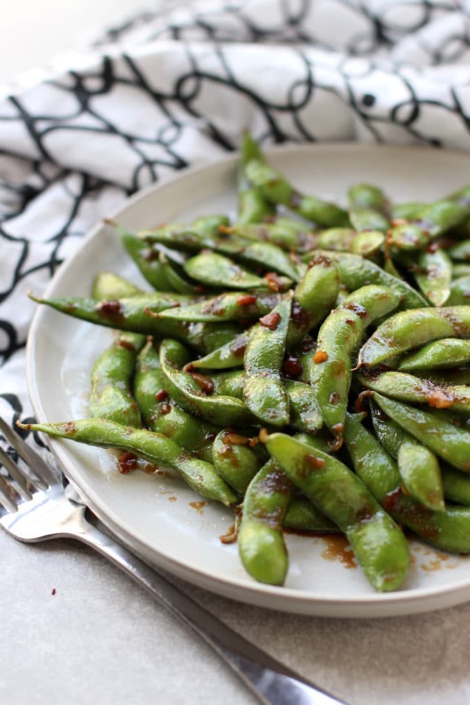 Garlic Edamame