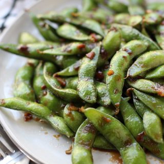 Garlic Edamame