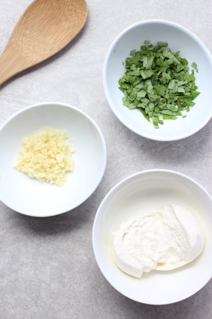 Ingredients for Tomato Basil Gnocchi