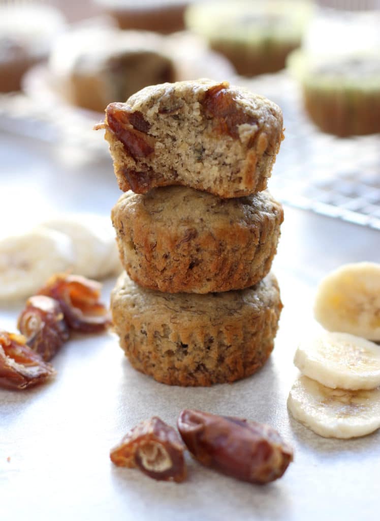 Banana and Date Muffins