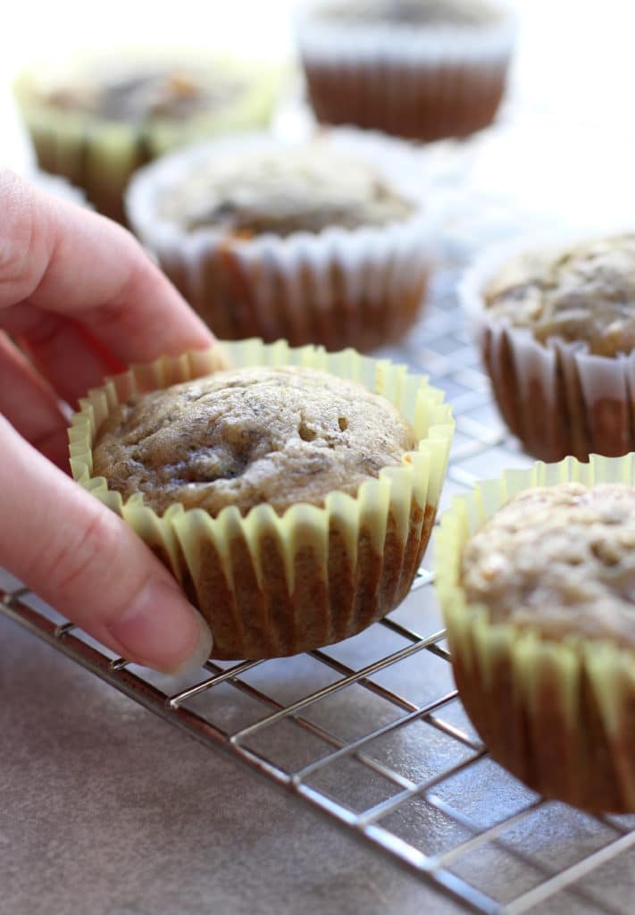 Banana and Date Muffins