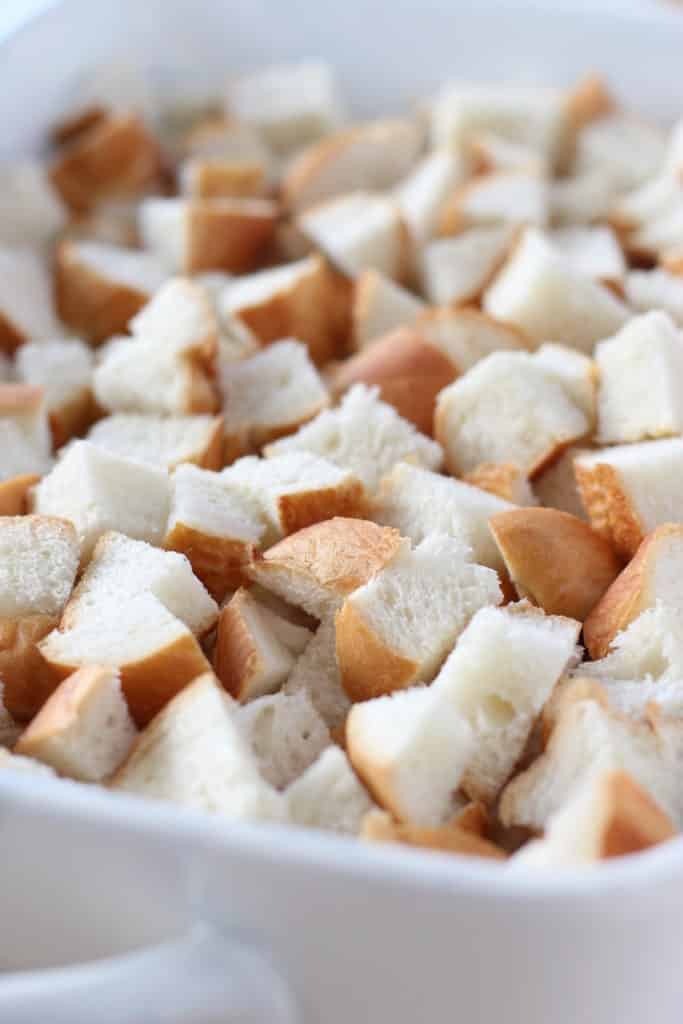 French bread for Berry French Toast Casserole