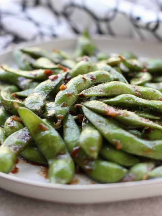 Garlic Edamame