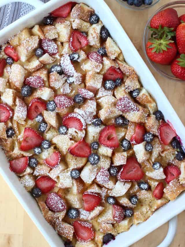 Berry French Toast Casserole