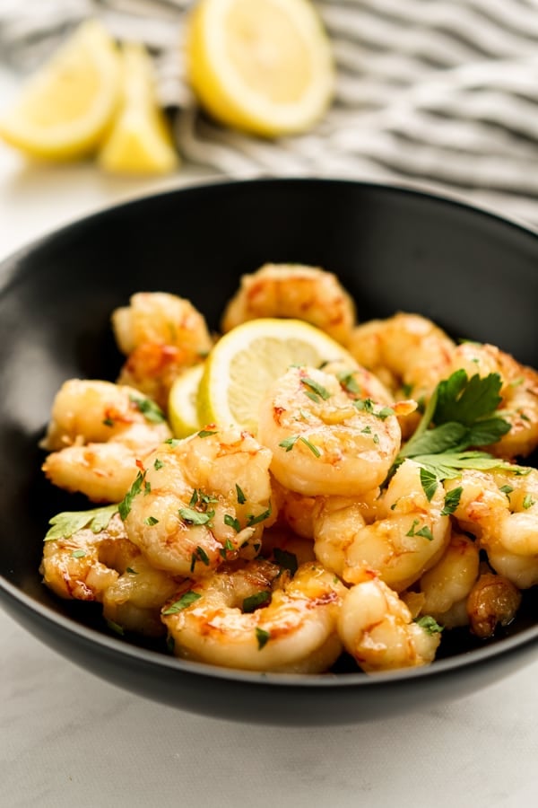 Honey Lemon Garlic Shrimp