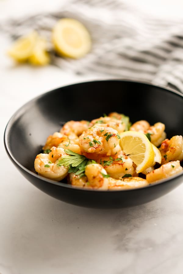 Honey Lemon Garlic Shrimp