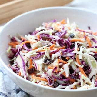 Light Raisin Coleslaw