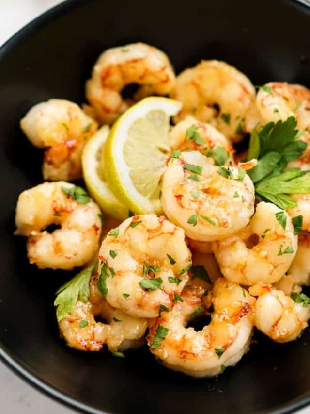 Honey Lemon Garlic Shrimp