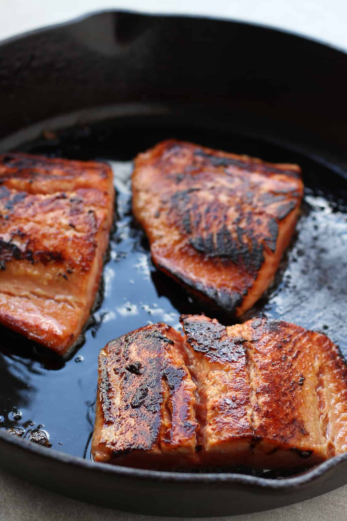 Miso Soy Glazed Salmon