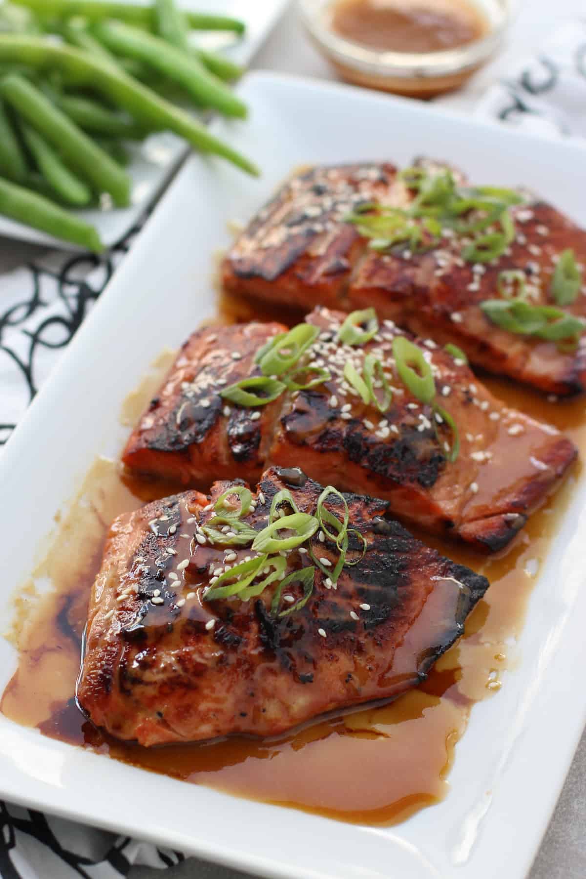 Miso Soy Glazed Salmon