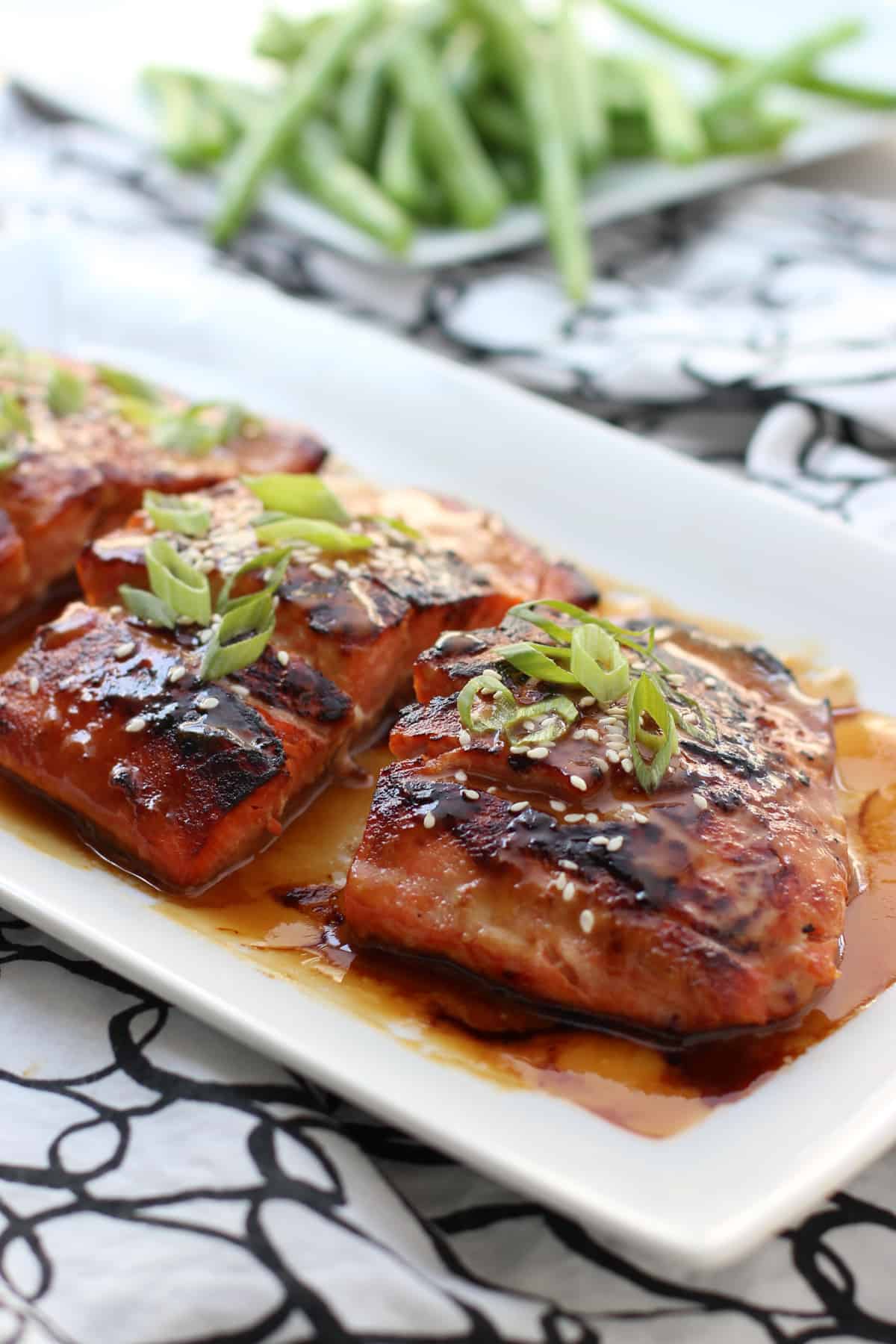 Miso Soy Glazed Salmon