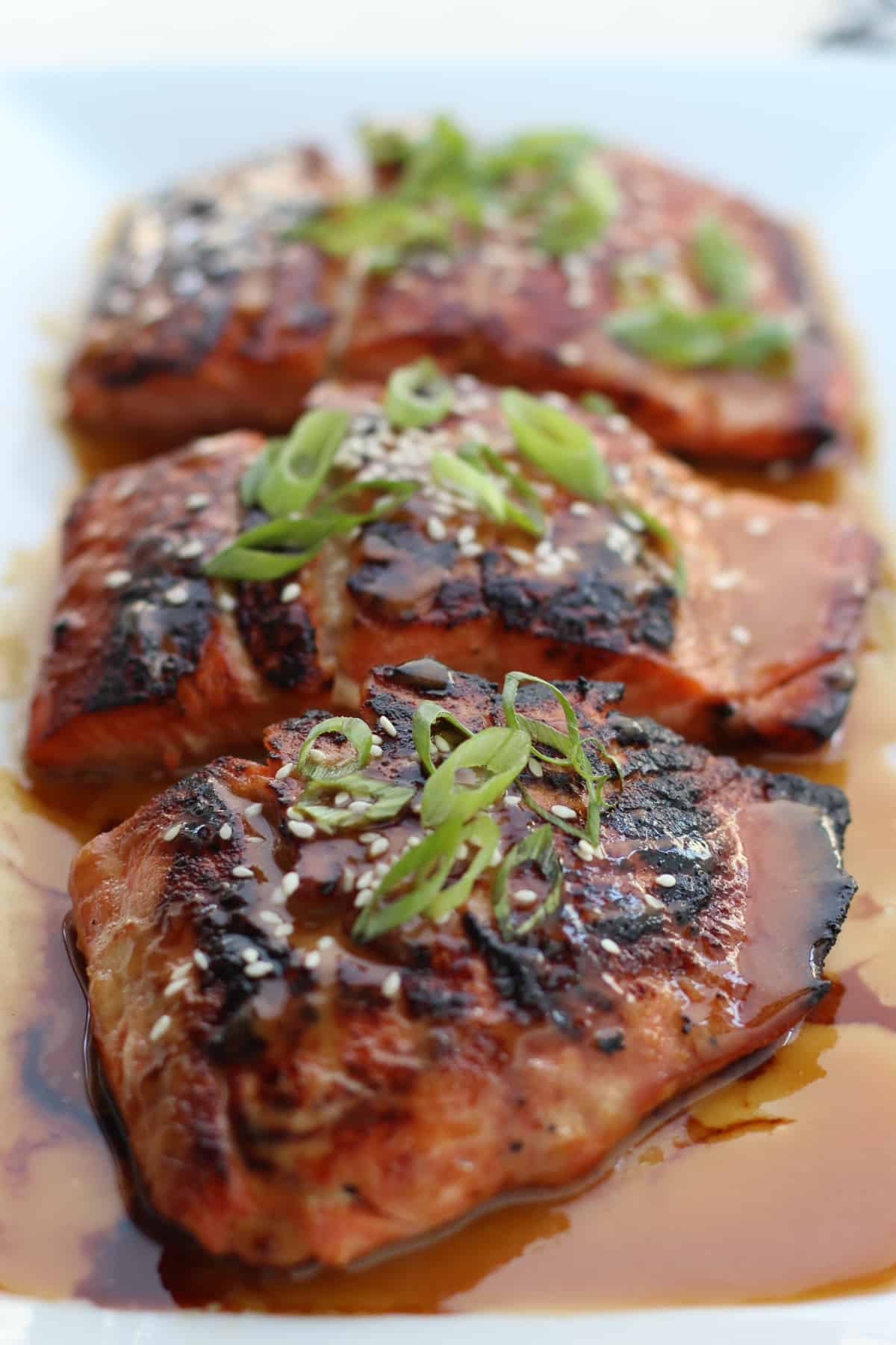 Miso Soy Glazed Salmon