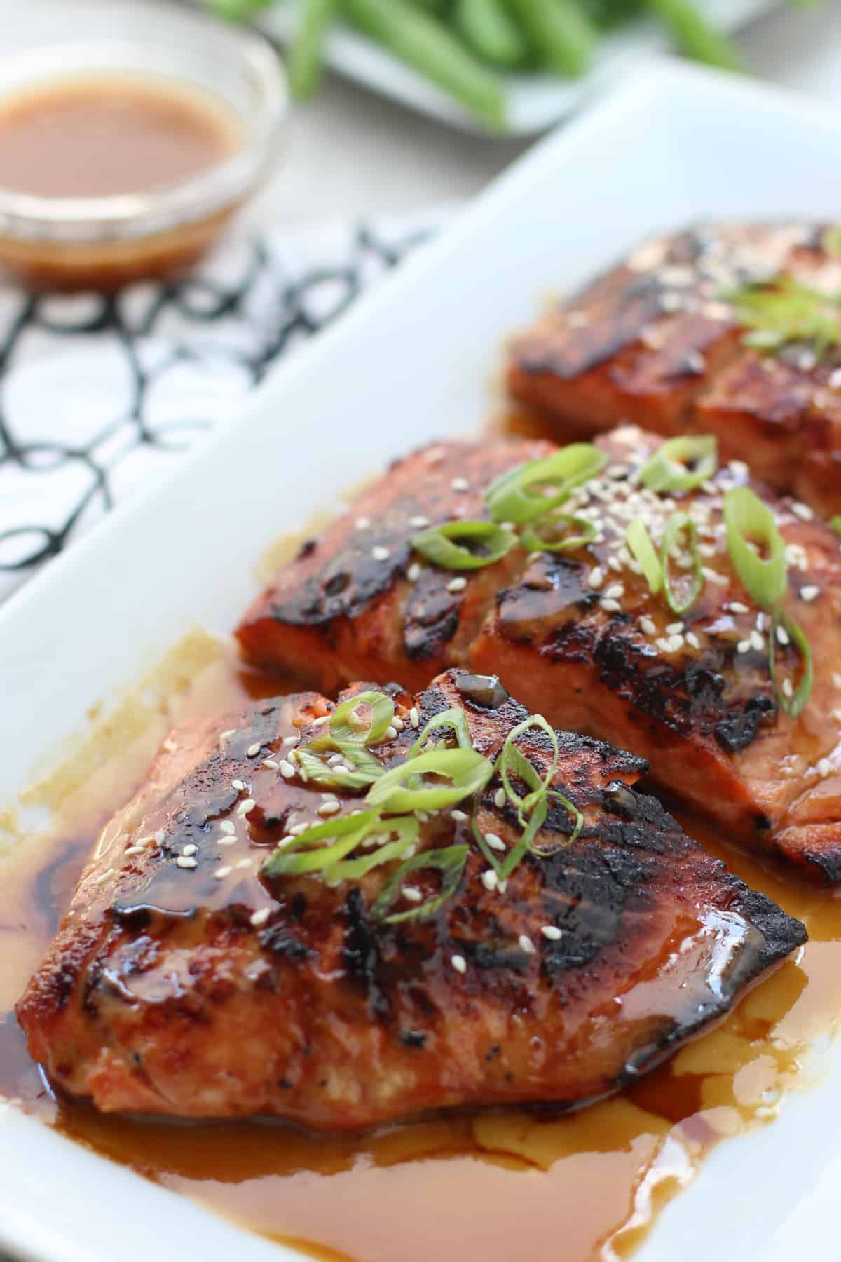 Miso Soy Glazed Salmon