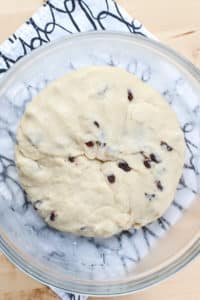 Dough for Cinnamon Raisin Rolls