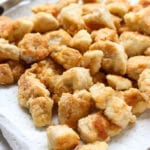 Pan-fried chicken for Sweet and Sour Chicken