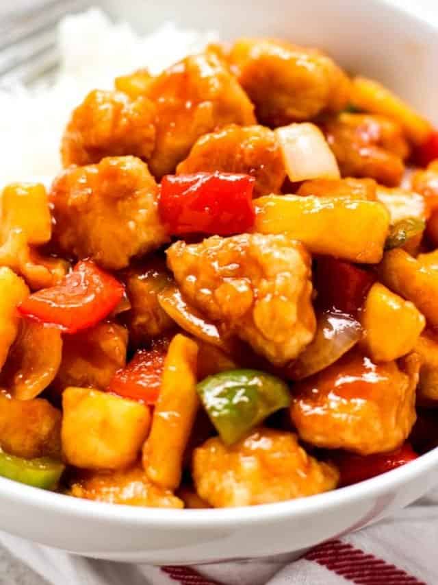 Sweet And Sour Chicken Recipe