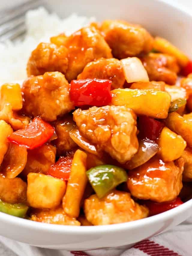 Homemade Sweet And Sour Chicken
