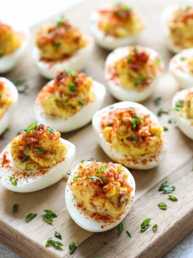 Bacon Deviled Eggs Recipe