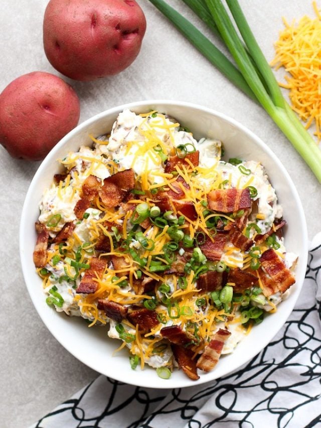 Loaded Baked Potato Salad Recipe