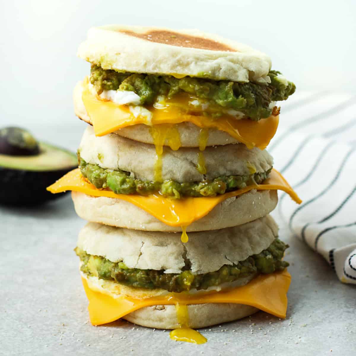 English Muffin Breakfast Sandwich