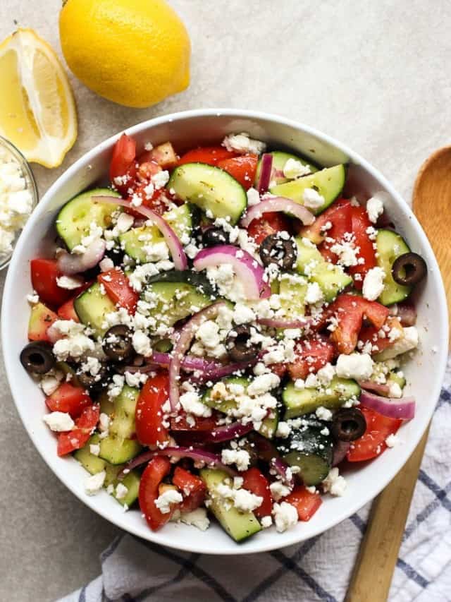 Greek Cucumber Salad