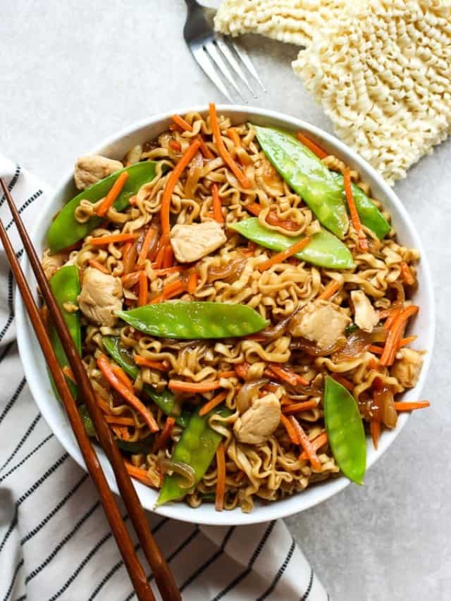 Ramen Noodle Stir Fry