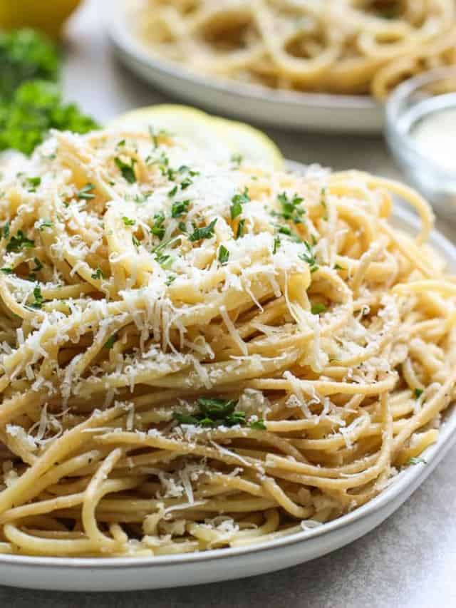 Lemon Garlic Parmesan Pasta