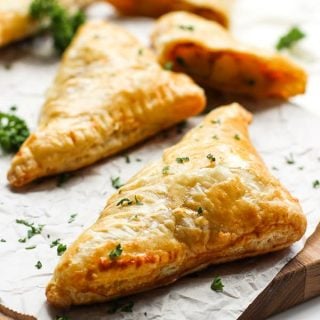 A few pieces of Malaysian Curry Puffs