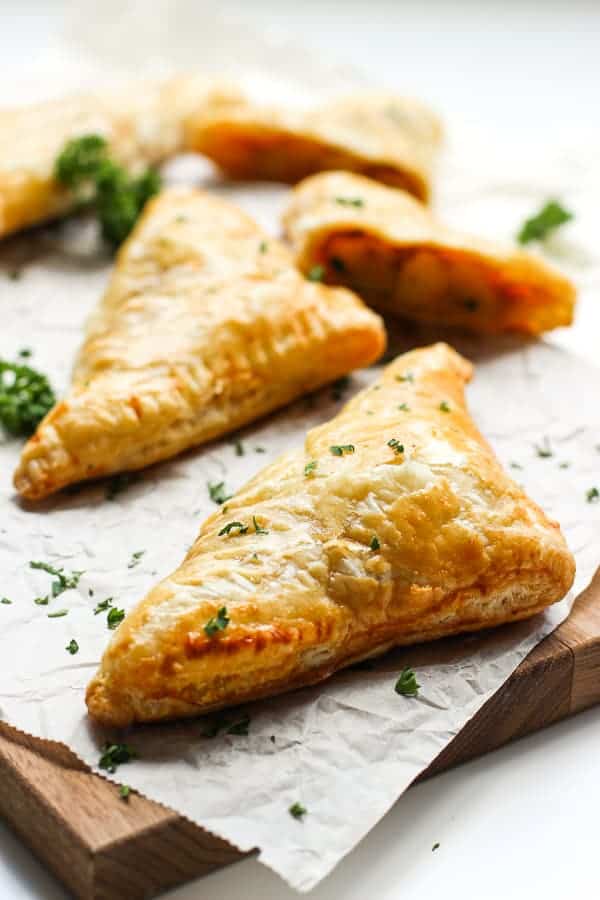 A few pieces of Malaysian Curry Puffs