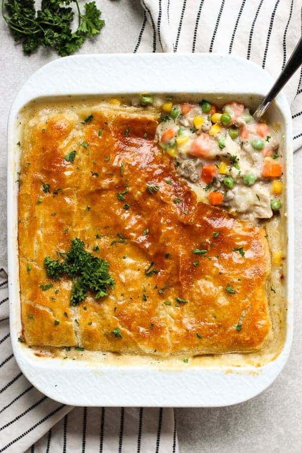 Puff Pastry Chicken Pot Pie