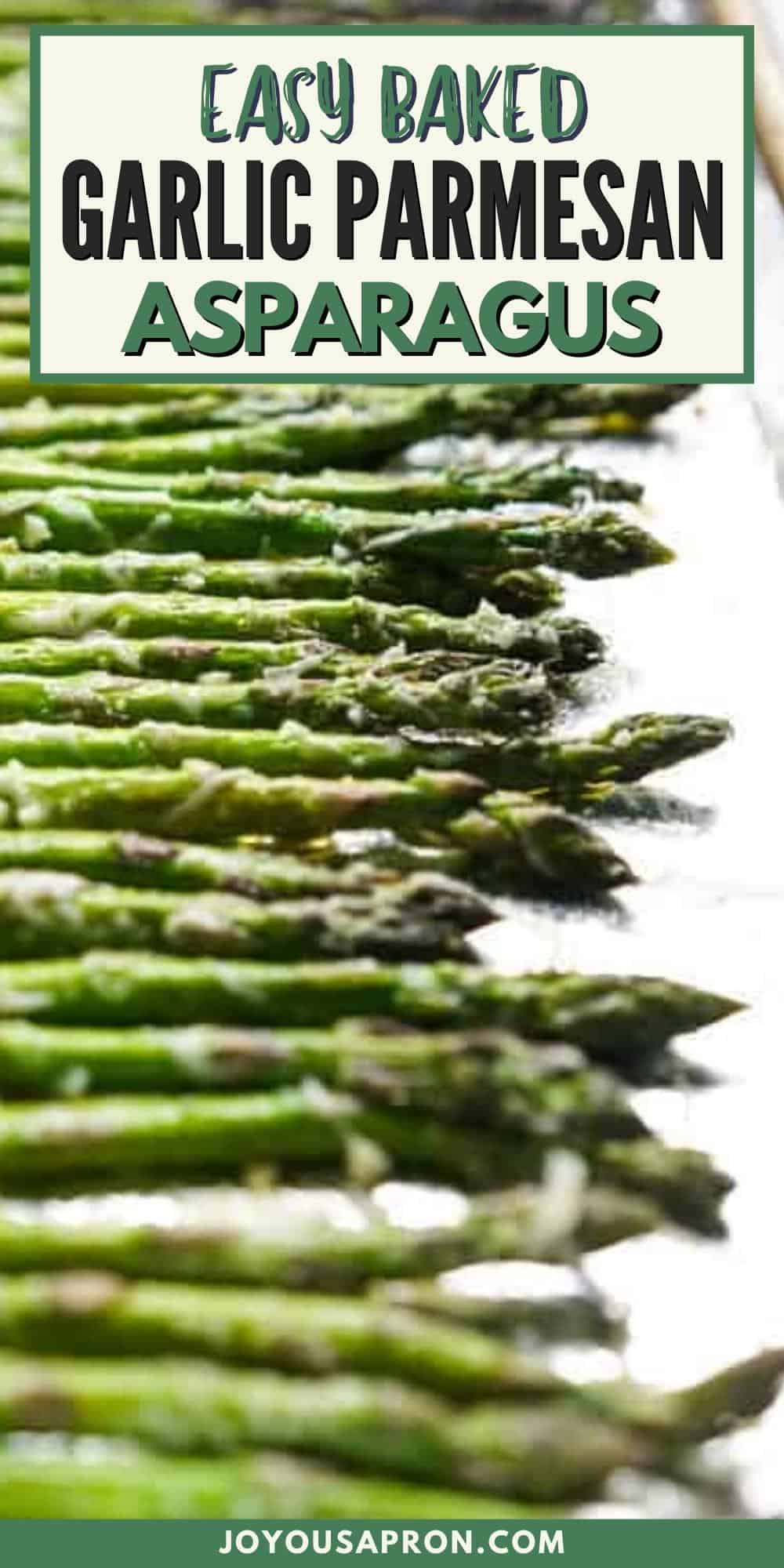 Garlic Parmesan Asparagus - easy, light, healthy and delicious vegetable side dish! Perfect for the Thanksgiving and Christmas holidays or dinner any day! Takes only 15 minutes to make! This asparagus side is filled with great flavors and textures. via @joyousapron
