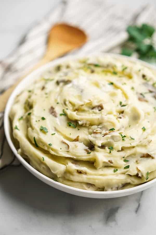 Instant Pot Garlic Mashed Potatoes