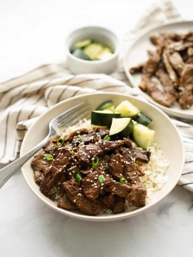 Beef Bulgogi (Korean BBQ Beef)