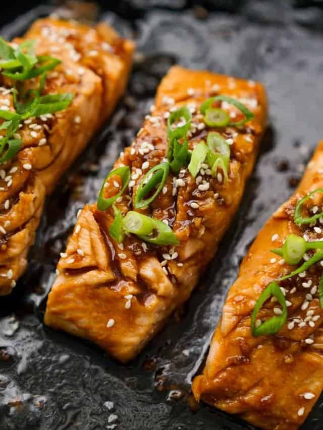 Teriyaki Salmon - Joyous Apron