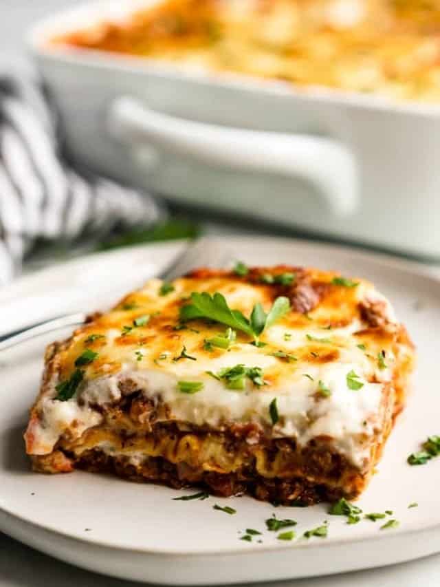 Lasagna with Béchamel Sauce